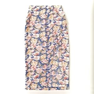 Abercrombie & Fitch Floral Wrap Midi Skirt Sz XXS NWOT